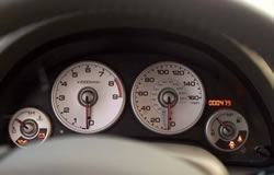 2002 Acura RSX instrumentation cluster