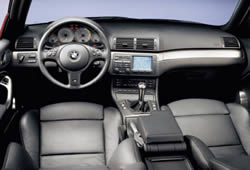 BMW M3 interior 