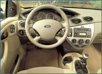 2002 Ford Focus dashboard