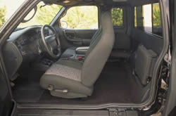 Ford Ranger Supercab interior