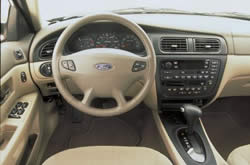 2002 Ford Taurus dasboard