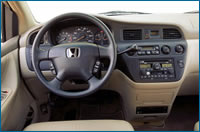 2002 Honda Odyssey dashboard