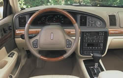 2002 Lincoln Continental dashboard