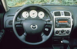 2002 Mazda Protege dashboard