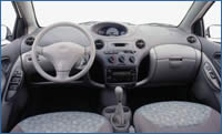 2002 Toyota Echo - interior