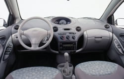 2002 Toyota Echo - interior