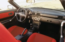 2002 Toyota MR2 Spyder - interior