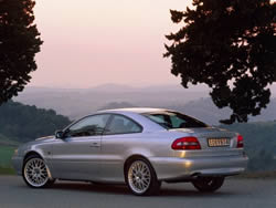 2002 Volvo C70 Coupe - rear view