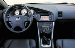 Acura CL dashboard layout