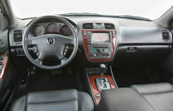 2003 Acura MDX dashboard