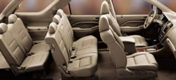 2003 Acura MDX seating