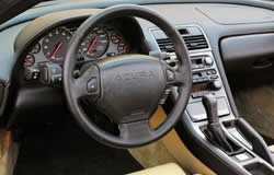 Acura NSX dashboard layout