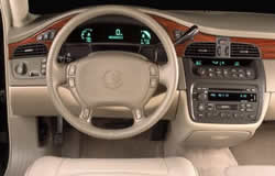 Cadillac DeVille dashboard layout