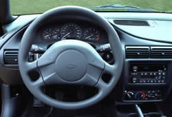 Chevrolet Cavalier dashboard layout