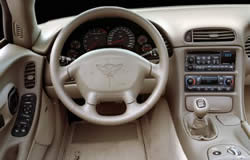 Chevrolet Corvette - dashboard layout