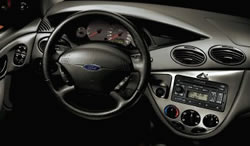 2003 Ford Focus dashboard layout