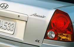 2003 Hyundai Accent GL - Tail-light