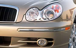 2003 Hyundai Sonata headlights