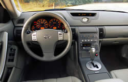 2003 Infiniti G35 - dashboard layout