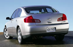 2003 Infiniti G35 - rear view