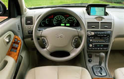 2003 Infiniti I35 - dashboard layout