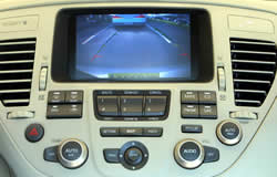 Optional rearview monitor