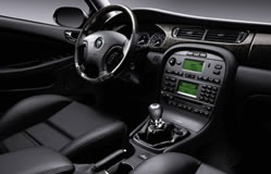 2003 Jaguar X-Type dashboard layout