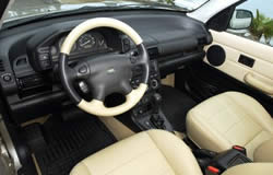 2003 Land Rover Freelander - dashboard layout