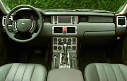 Range Rover - dashboard layout