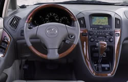 2003 Lexus RX 300 - dashboard layout