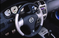 2003 Mazda Protege5 - dashboard layout
