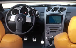 Nissan 350Z - dashboard layout