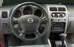 Nissan Frontier - dashboard layout