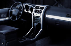 2003 Nissan Xterra - dashboard layout