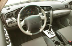 Subaru Baja - dashboard layout