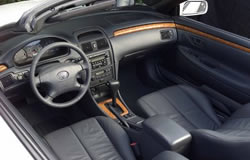 Toyota Camry Solara Convertible interior