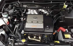 3.0-liter, 6-cylinder, double-overhead cam, 24-valve with VVT-i V6 engine
