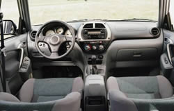 2003 Toyota RAV4 - dashboard layout