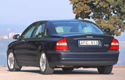 Volvo S80- rear view