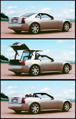 2004 Cadillac  XLR retractable hardtop