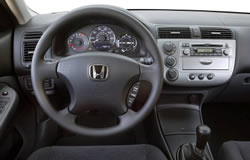 Honda Civic Hybrid dashboard