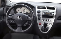 2004 Honda Civic Si dashboard
