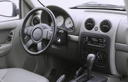2004 Jeep Liberty dashboard