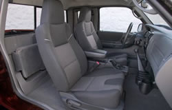 Mazda B-Series Truck interior