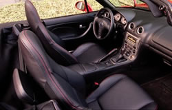 2004 Mazda Miata interior