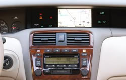 Toyota Avalon navigation system