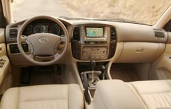 Toyota Land Cruiser dashboard