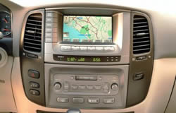 Toyota Land Cruiser navigation system