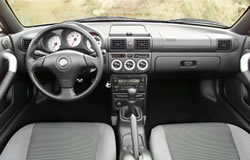 Toyota MR2 Spyder dashboard