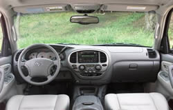 2004 Toyota  Sequoia dashboard